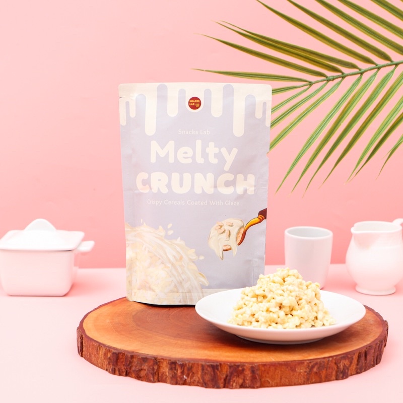 

Melty Crunch White Chocolate / Rice Crispy Lumer / Snack Manis / Jajanan manis