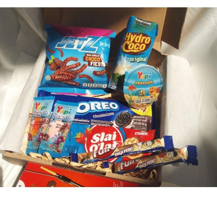 

HOT Product SNACK BOX / GIFT BOX EDISI STAY AT HOME grosir