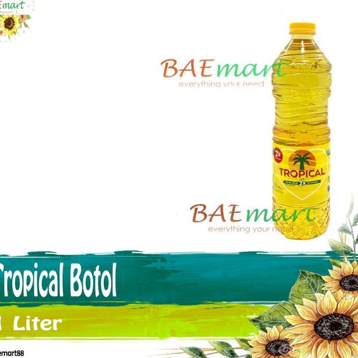 

Terbaik MINYAK GORENG MURAH TROPICAL 1LITER KEMASAN BOTOL - SEMBAKO GROSIR TERMURAH PERDUS ISI 12 BOTOL gas !!