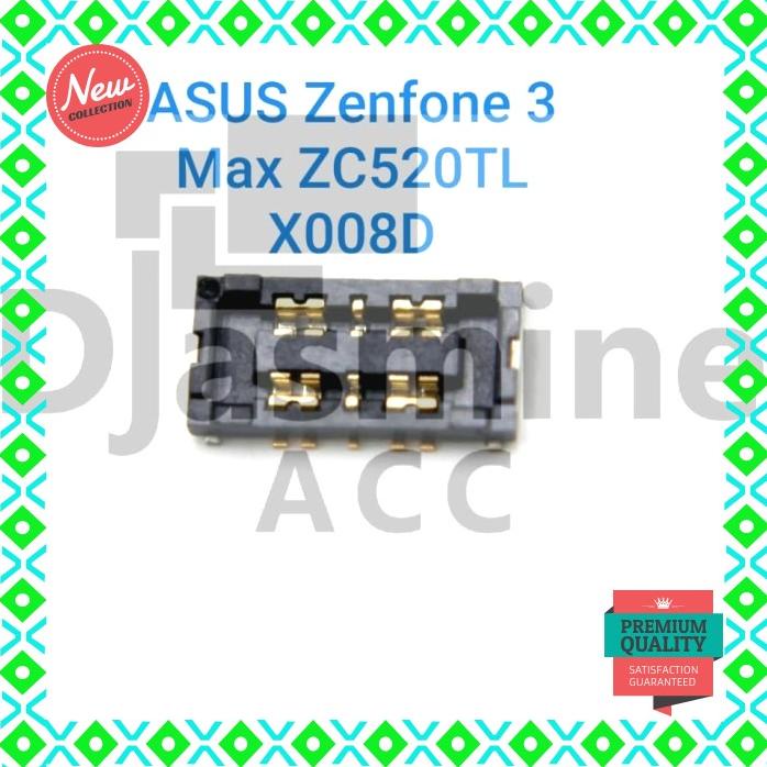 Konektor Baterai Asus Zenfone 3 Max Zc520Tl X008D Di Mesin Fpc Baterai Cod
