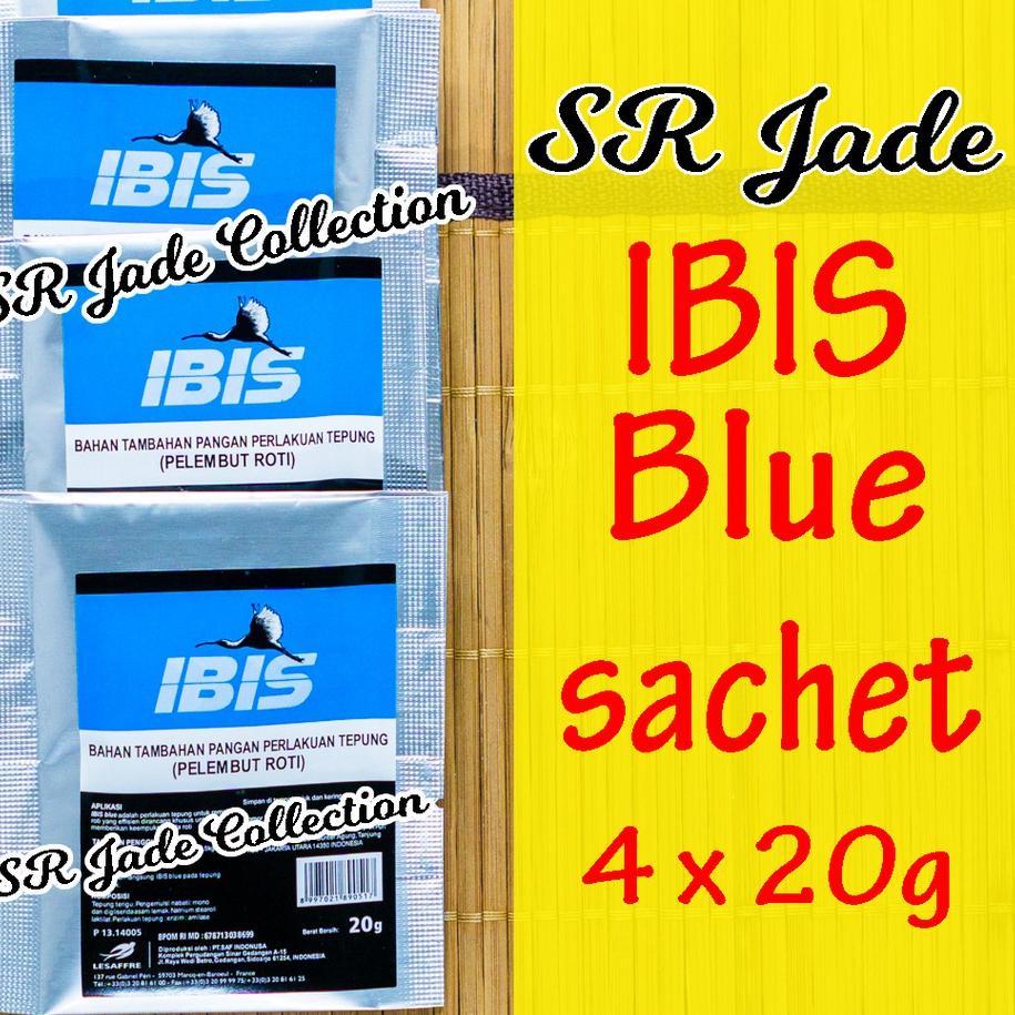 

Trxu1U5g--Ibis Blue SAF 4 x 20 gr Pelembut Roti / Pengempuk / Bread Improver