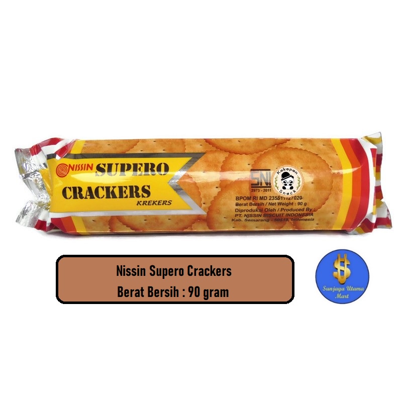 

Biscuits Nissin Supero Crackers Roll 90gr-Nissin Supero Krekers Roll