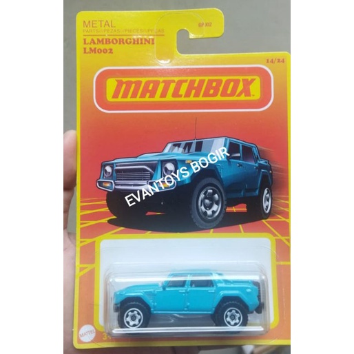 MATCHBOX LAMBORGHINI LM002 BIRU BLUE