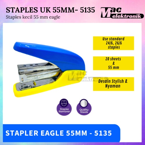 STAPLES KERTAS / JEPRETAN KERTAS EAGLE / STAPLER EAGLE BESAR /STAPLES BESAR