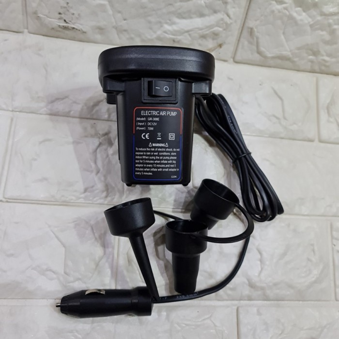 Alat Pompa Tiup Kasur Angin Electric Vacum Pompa Angin Listrik