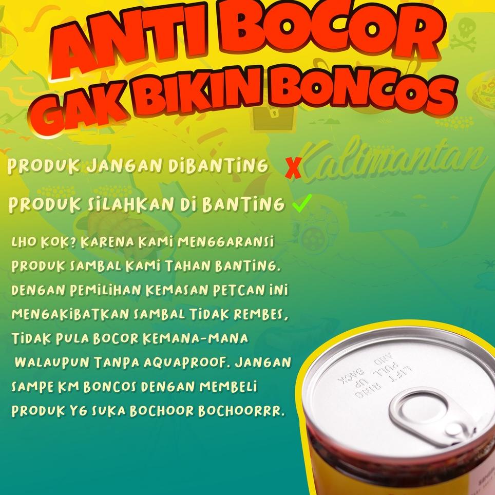 

㊤F Sambal Ijo Klotok/Ikan Asin Peda NEW ARRIVAL 4092 ✿