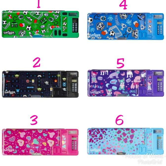 

SMIGGLE WOAH POP OUT PENCIL CASE - TEMPAT PENSIL SMIGGLE