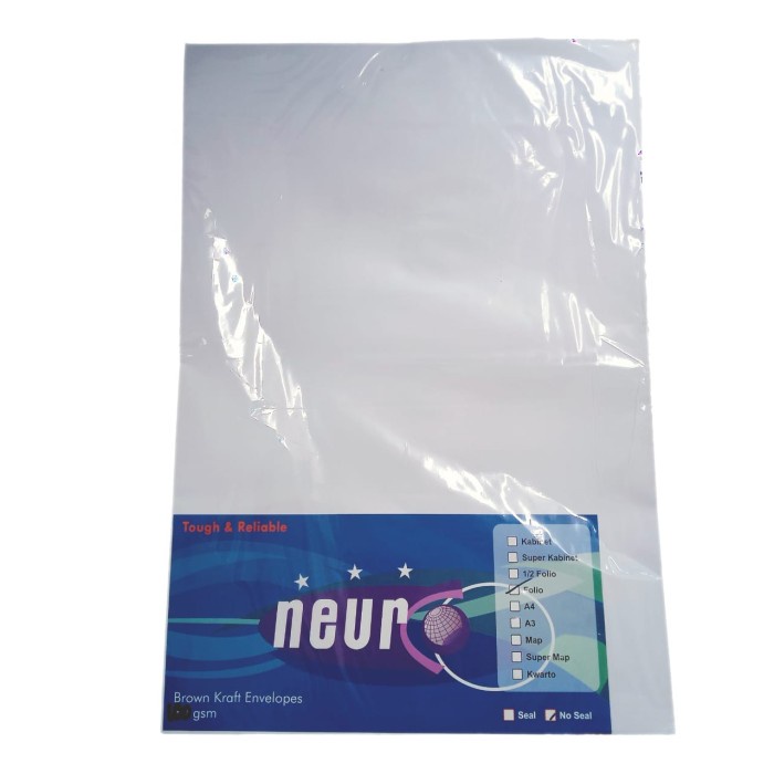 

Hadir Amplop Putih Ukuran Folio Neuro "No Seal" (1 Pack Isi 100 Lembar) Promo