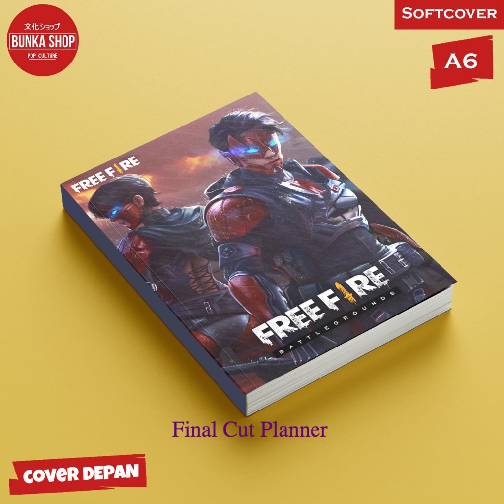 

Pocket Note Free Fire B Softcover A6 Buku Tulis Catatan Notes Agenda Planner Jurnal .