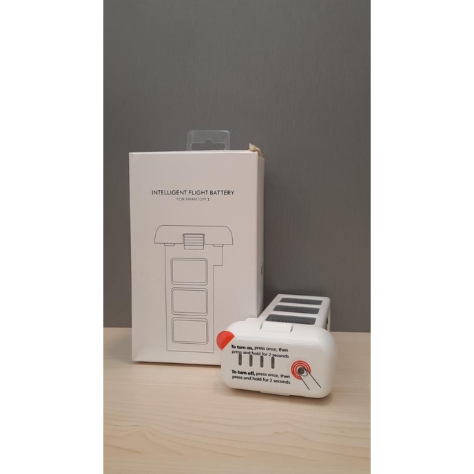 [ Promo ] Battery Batre Baterai Dji Phantom 3 Pro Advance Standard - Drone Kamera Dan Aksesoris