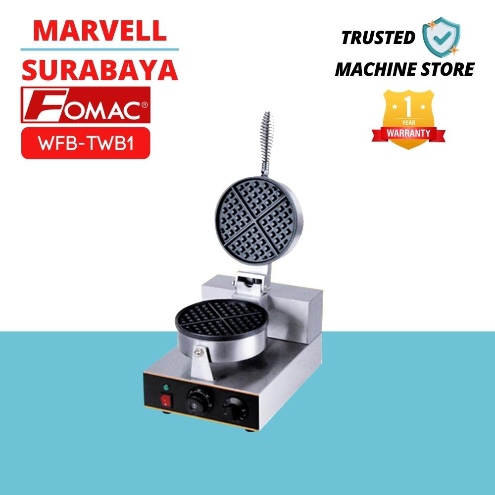 WAFFLE MAKER FOMAC WFB-TWB1 MESIN PEMBUAT WAFEL CROFFLE ORIGINAL