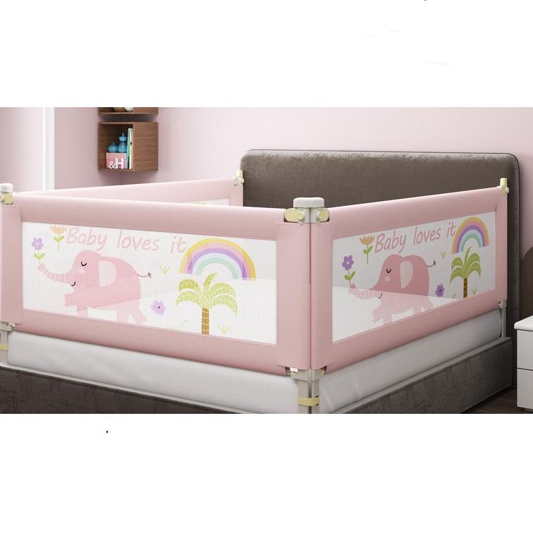 ㅝ Bedrail Bed Guard Rail Pagar Bayi Anak Pengaman Kasur Tempat Tidur Ranjang Bayi Safety Fence Baby HOT ITEM 3481 ღ