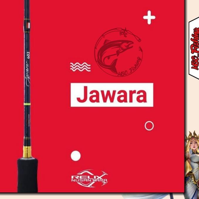 Joran Relix Nusantara Jawara 602 6-14Lb, 8-17lb, 10-20lb
