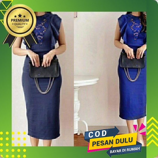 Dress Batik Wanita Modern-Dress Kondangan-Dress Kantor Wanita-Dress Katun-Dress Terbaru 2022 Model T