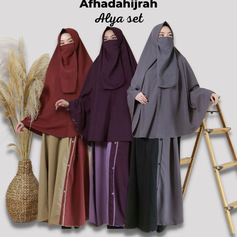 {NE.18Oc22ᴬ} gamis set cadar Alya set