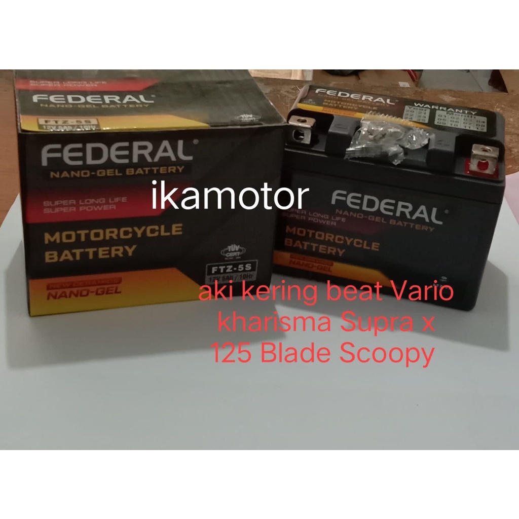 FEDERAL NANO GEL GTZ-5S AKI KERING