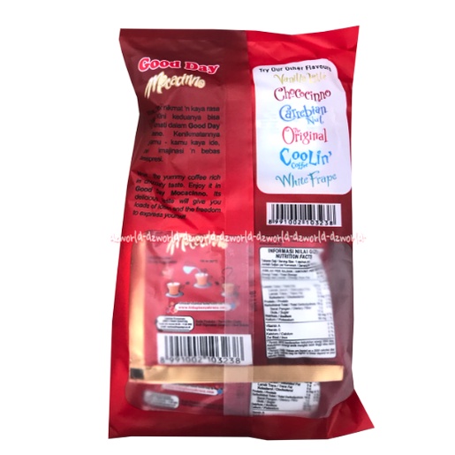 Good Day Mocacinno Isi 10 Sachet Kopi Instan Goodday Mokacino Kopi Instan Gooday Moka Cino Kopi Instan Kopi Moka 3in1 Instan Coffee 10pcs Mocha Cino