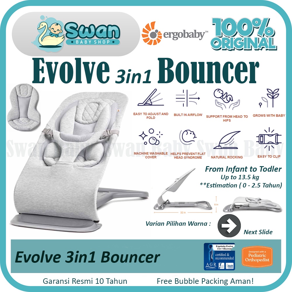 Ergobaby Evolve 3 in 1 Bouncer