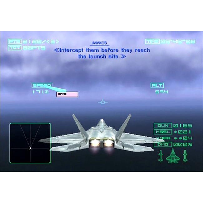 Kaset PS 2 Ace Combat 04 Shattered Skies