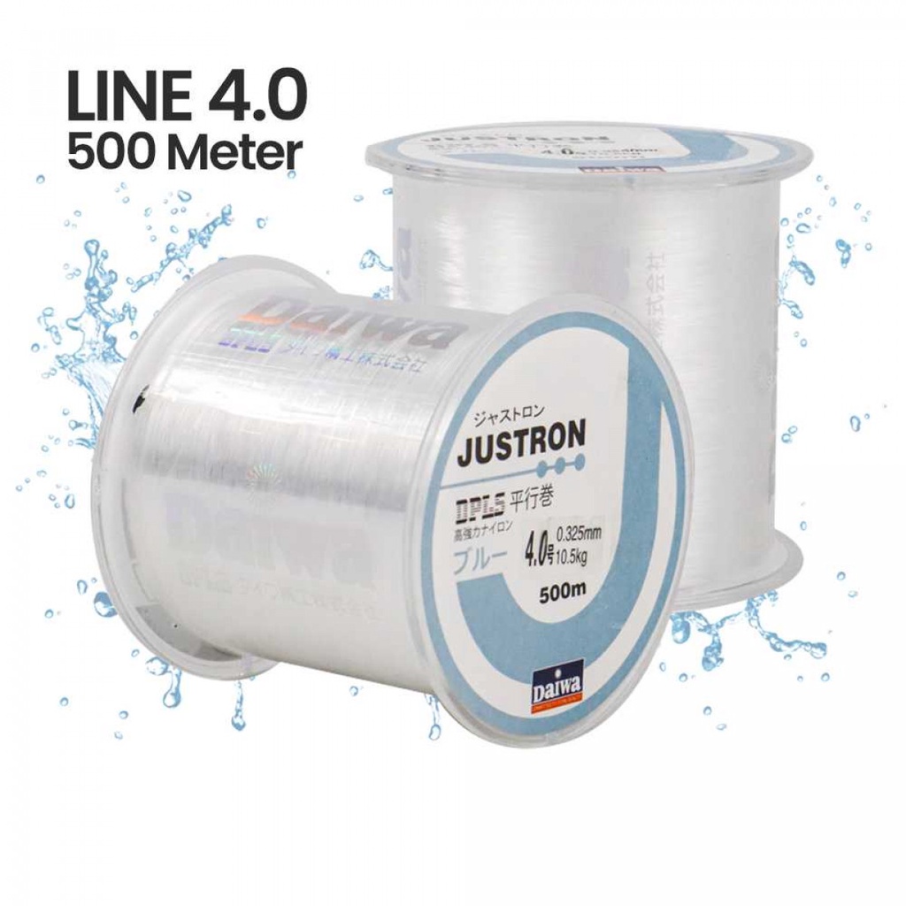 JUSTRON Senar Tali Pancing Nylon Series Braided 500 Meter