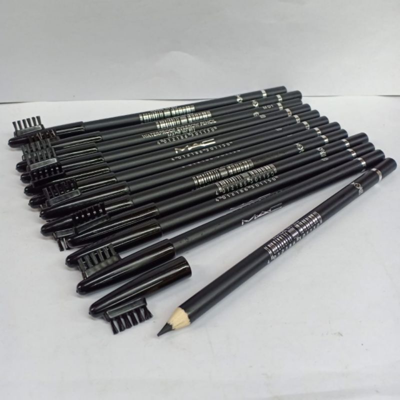 Pensil Alis M,a,c Sikat Promo Lusinan 12 pcs