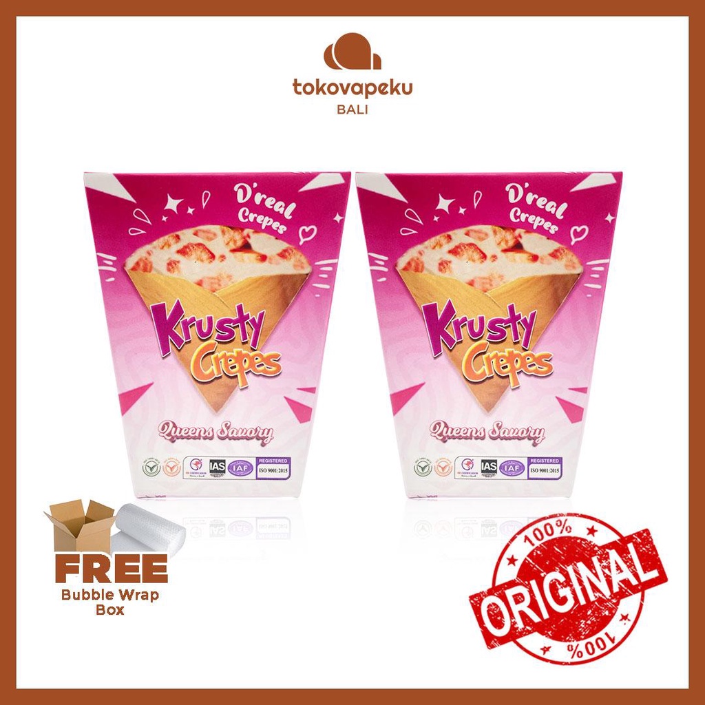 KRUSTY CREPES V5 KRUSTY CREPES QUEENS SAVORY 60ML AUTHENTIC by JAVA JUICE