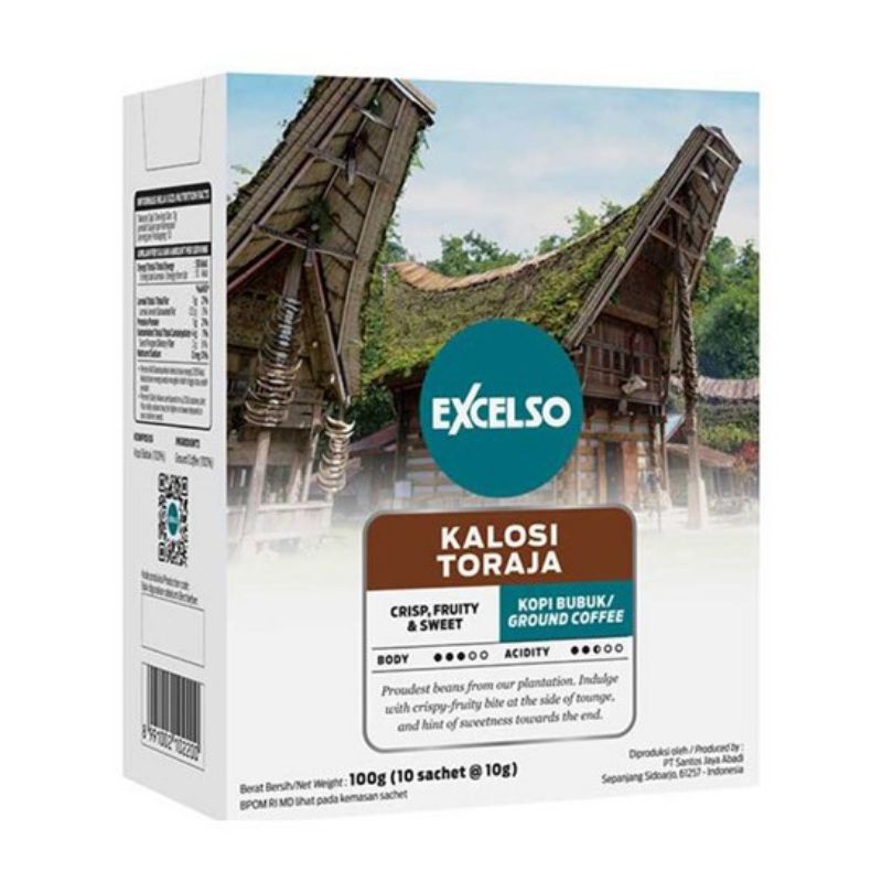 

Excelso Kalosi Toraja Kopi Bubuk 100gr