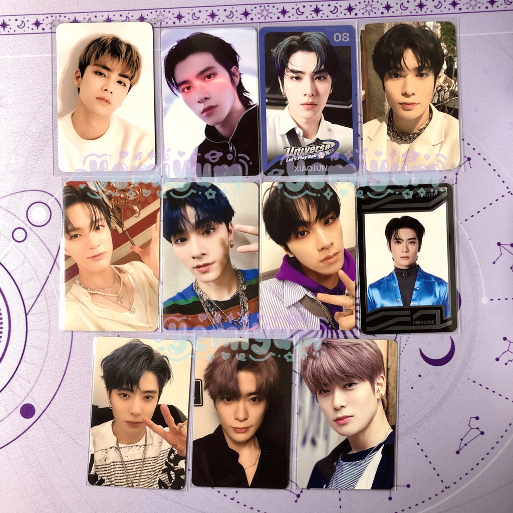 Photocard NCT 127 NCT Dream WayV Jaehyun Jeno Xiaojun Hendery Universe SMCU Resonance Kihno Departur