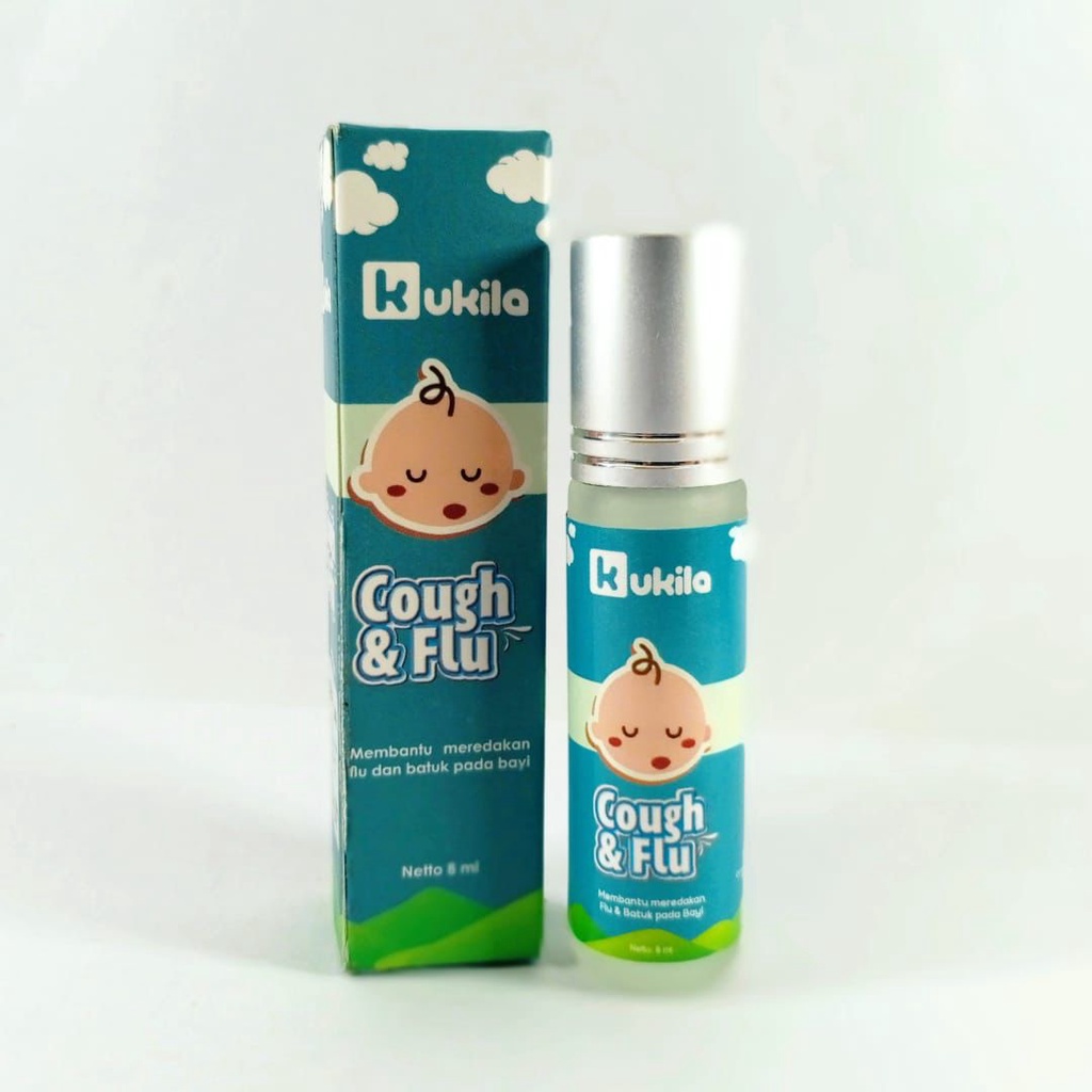 Kukila Essentials Oil obat flu untuk bayi obat demam bayi Baby 0 - 3 years Cough Flu / Fever Drop Obat Batuk Pilek Pada Panas Demam Anak