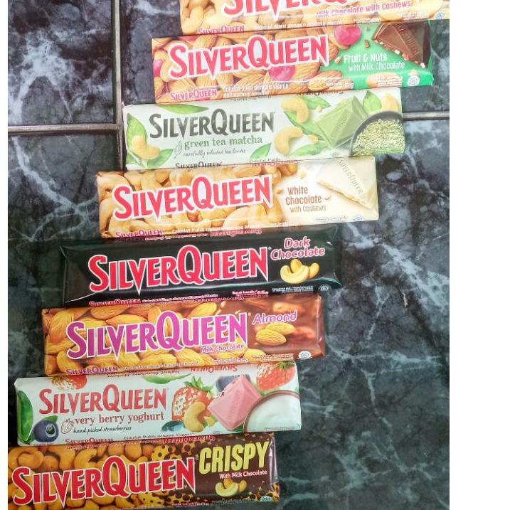 

Super Promo✾☈ CVSOL Coklat SilverQueen 58gr - 62 gr/gram BESAR, Cokelat Silver Queen 62 gr, SilverQueen Montes 50gr Z72 ✮Ready Stok