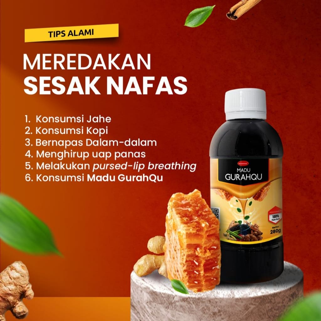 

Madu GurahQu Annabawy Membantu Meredakan Flu dan Batuk Obat Herbal Gangguan Pernafasan