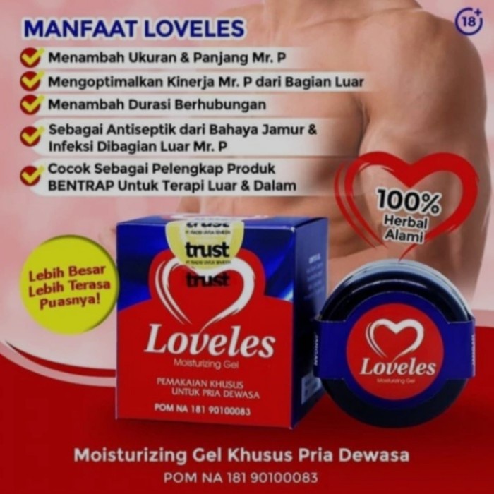 obat loveles loveless gel herbal kuat tahan lama
