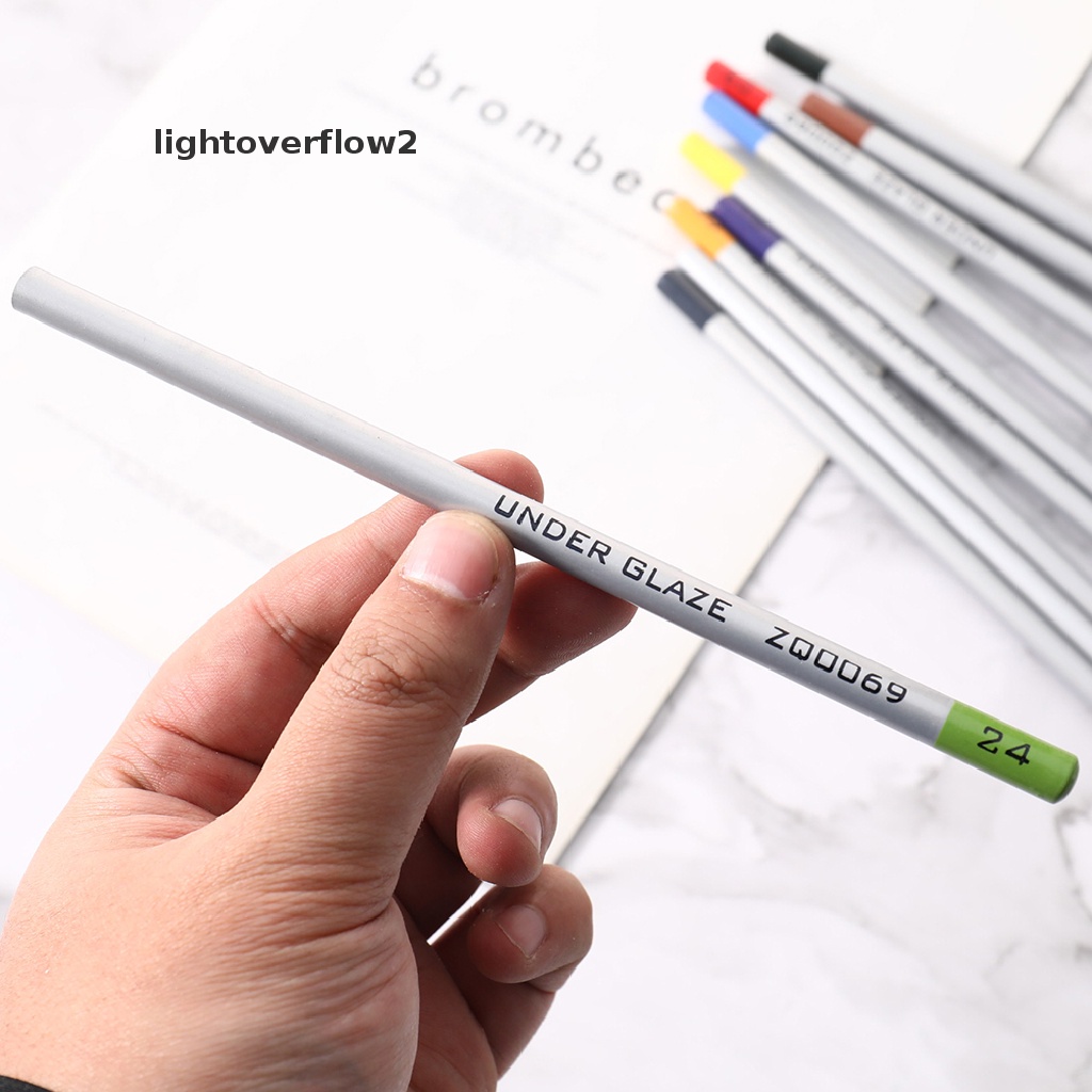 (lightoverflow2) Pensil Warna Keramik DIY Untuk Melukis