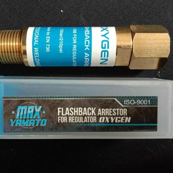 Diskon Max Yamato Flashback Arrestor Regulator Oksigen Dijamin