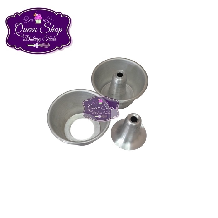 Loyang Chiffon Cake/Sifon Cake/Sponge Cake Mini Alas Lepas