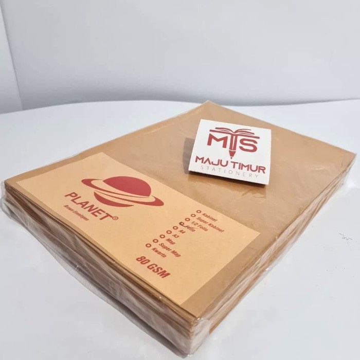 

Hemat Amplop Coklat Ukuran Folio Isi 100 Pcs Hot Sale