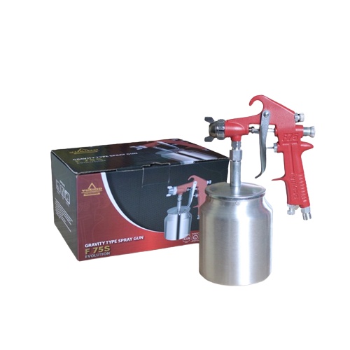 YUKIDO F75 Spray Gun Tabung Bawah Alat Cat Semprot F 75 Air Spraygun BY MOLAR NOZZLE