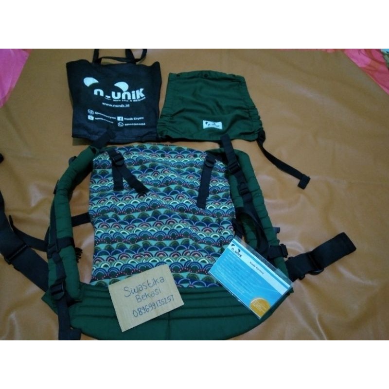 Gendongan Ergonomin Ssc Nunik onesize M shape. baca deskripsi