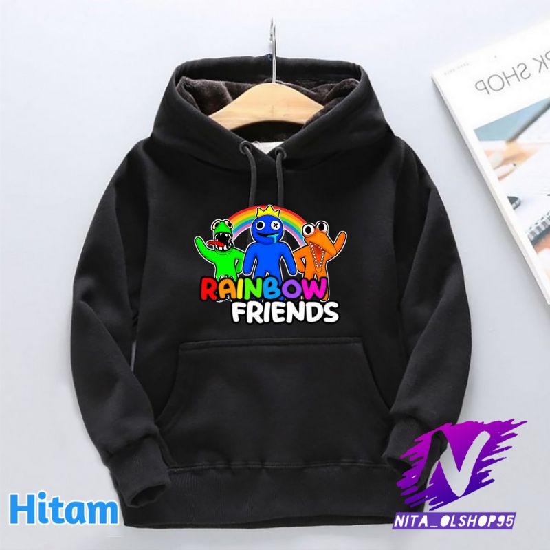 rainbow friends roblox game hoodie anak rainbow friends