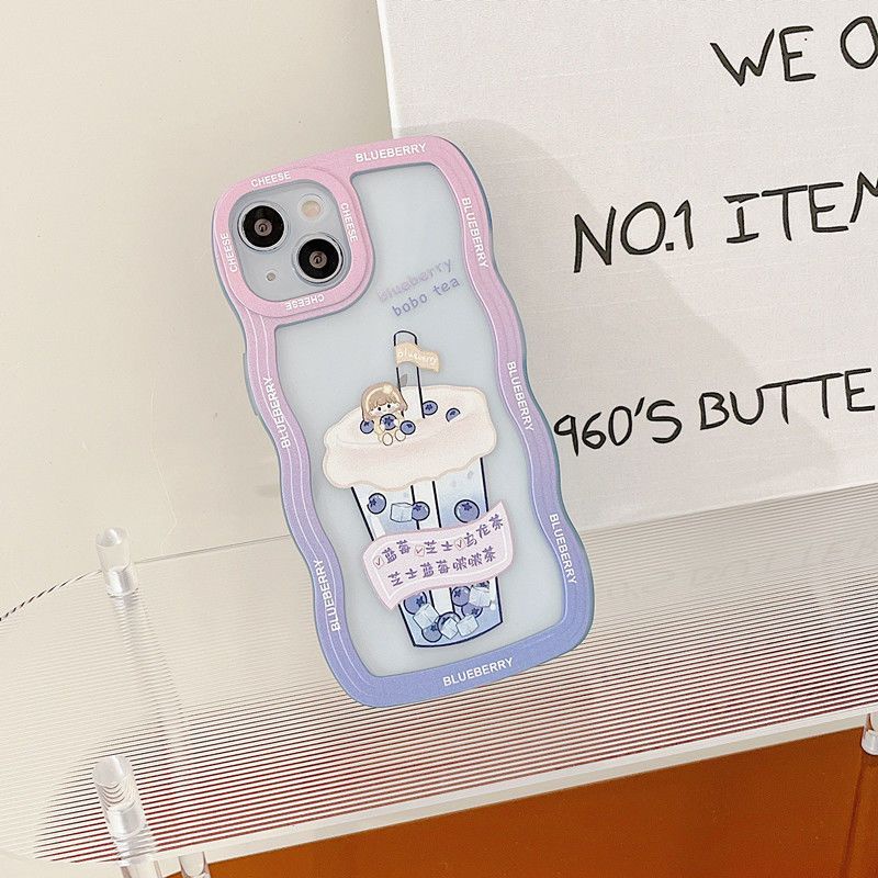 Casing Redmi Note 11 Pro Redmi 10C 10A 9C 9A 10 9T 9 8 Note 10 10s Note9 Poco X3 NFC M3 Motif Milk Tea