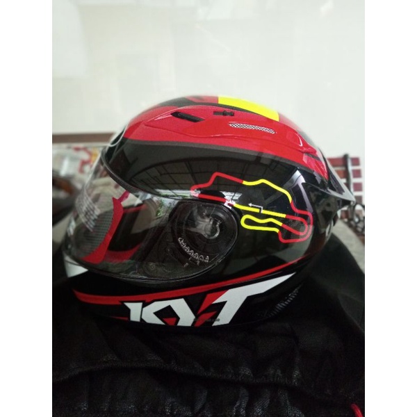 Helm KYT RC Seven/RC7 Spain Black #15