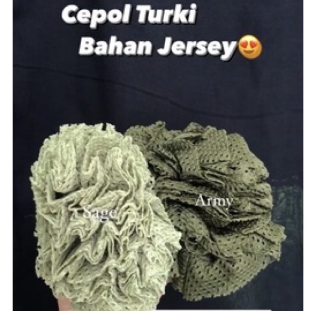 CEPOL CIPUT RAMBUT TURKI RENDA BRUKAT  |DALAMAN KERUDUNG RAJUT PREMIUM
