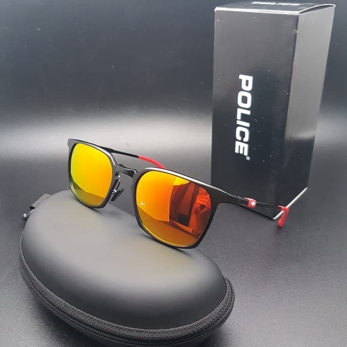 Kacamata POLICE Polarized Fine Quality Fullset Free Pembersih plus lap