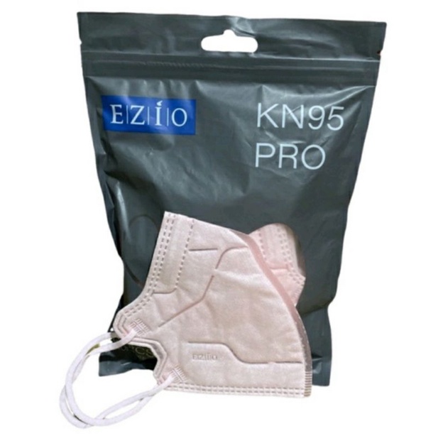 PAKET HEMAT 5PACK(50Pcs)Masker KN95 PRO EZIO UKURAN DEWASA/MASKER KN95 5PLY/MASKER