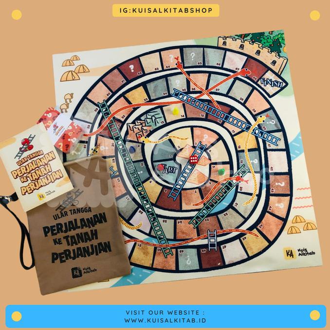 Ular Tangga Alkitab/Games Kristen/Permainan Anak Kristen/Kuis Alkitab