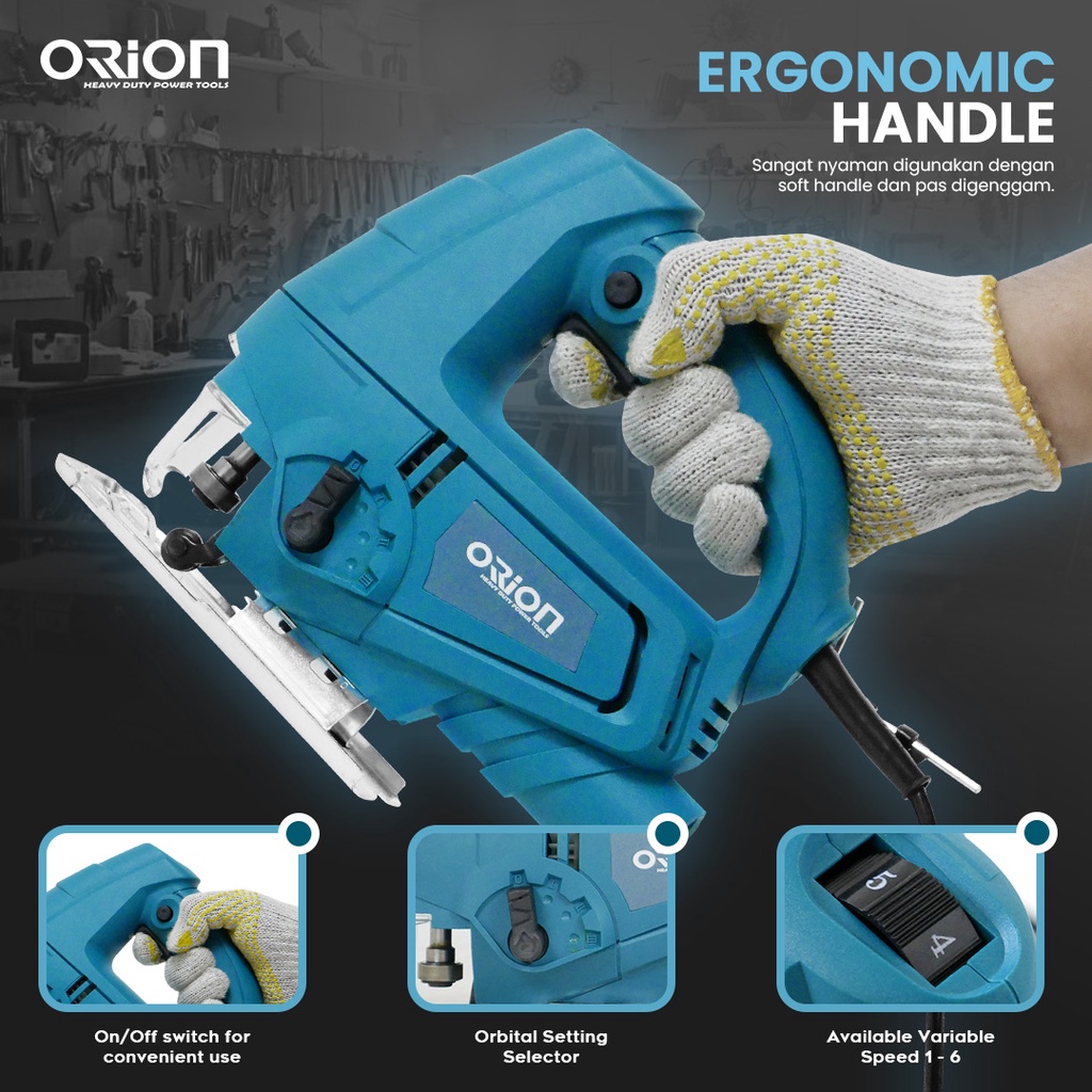 Mesin Gergaji kayu / Jig Saw Machine Orion JS65B