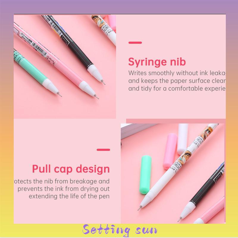 Spinning Pen Pulpen Putar Karakter Anti Stress Pena Mainan Anak Spinner Balance One Piece TN