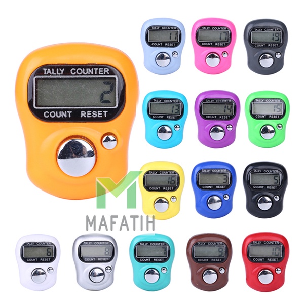 Tasbih Digital / finger counter / tally counter Premium / penghitung angka dzikir wirid