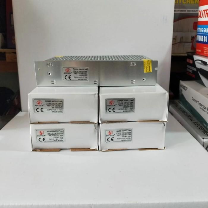 Power Supply 12V 10A/ADAPTOR Trafo LED STRIP 12V 10A MuraLed