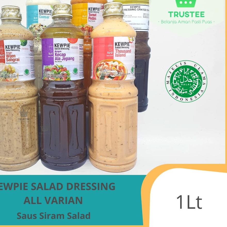 

COD✔️Kewpie Salad Dressing / Saus Siram Halal 1 liter|KD4